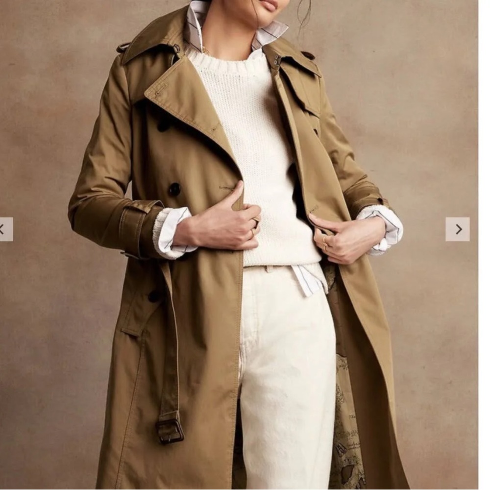 Banana republic trench coat